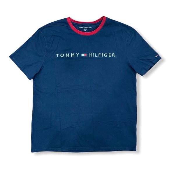Tommy Hilfiger Spell-out Navy T-Shirt